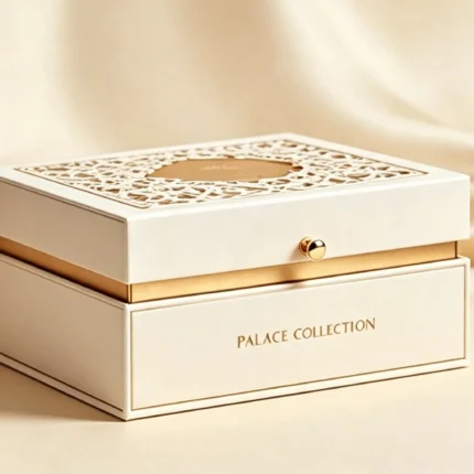 Palace Collection Top‑Hollow‑Out Square Box