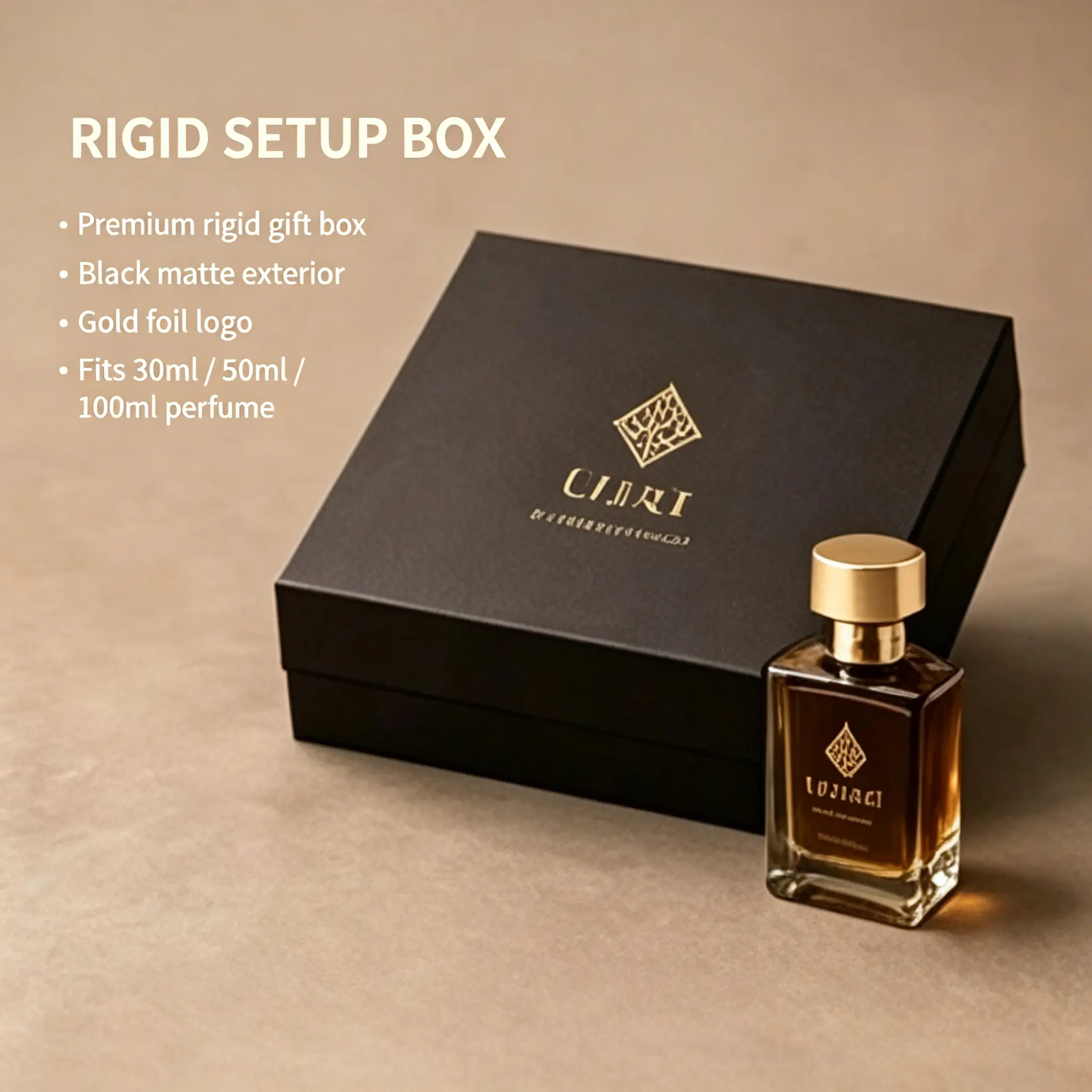 31 Classic Rigid Two-Piece Perfume Gift Box - Image 1