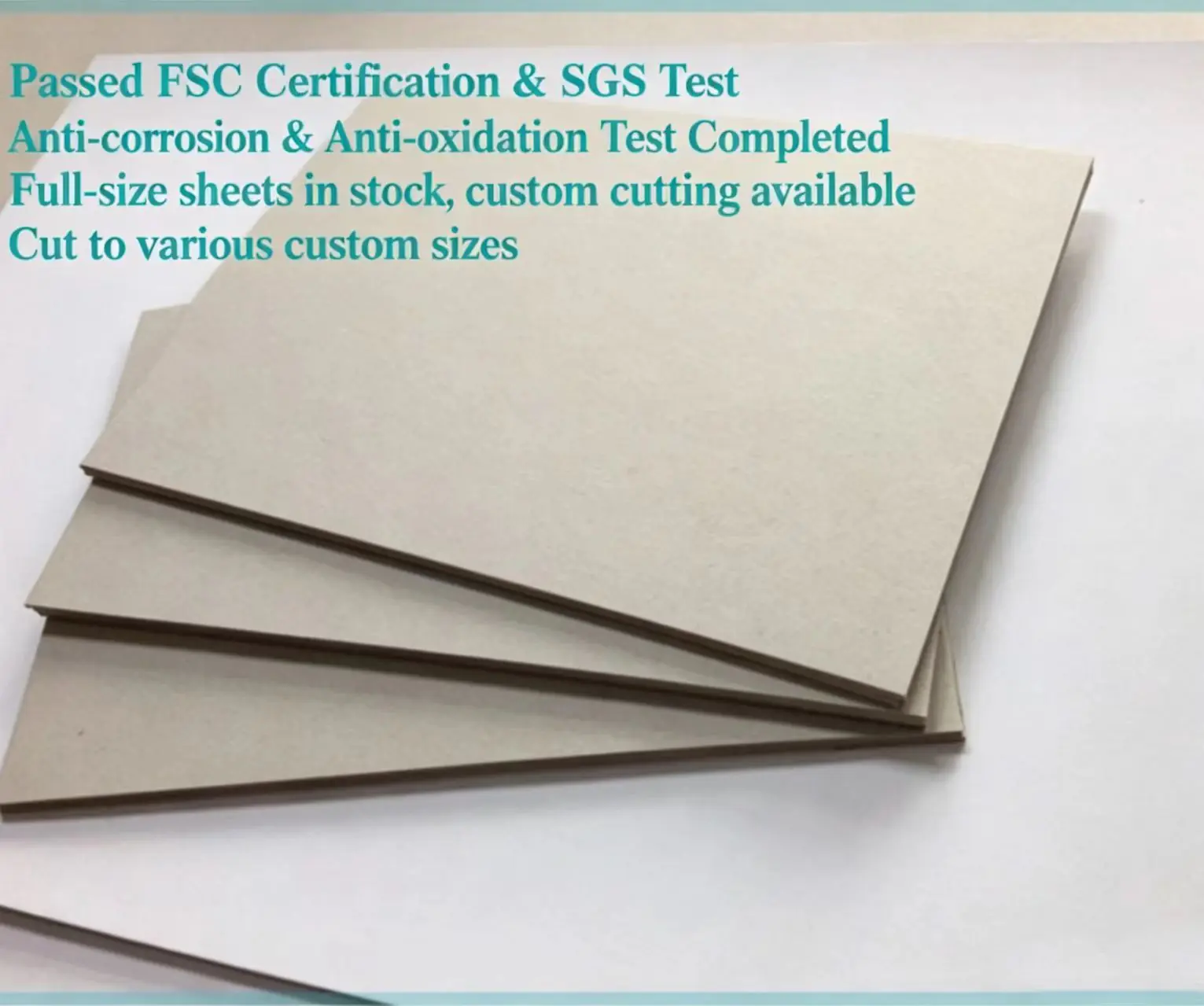 复合双灰板纸 1500G灰卡纸Composite double grey cardboard 1500G grey cardboard Composite double grey cardboard 1500G grey cardboard - Image 1