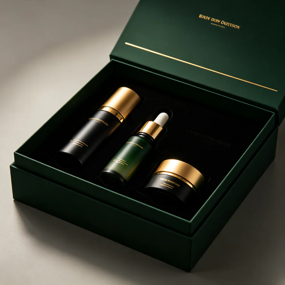 香薰植物精油2 Scented Candle & Skincare Set Gift box - Image 1