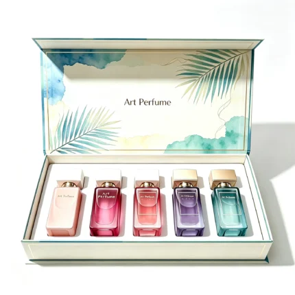 Multi‑Bottle Perfume Gift Box, Luxury Flip‑Top Perfume Set Packaging, Custom Logo & Insert Available