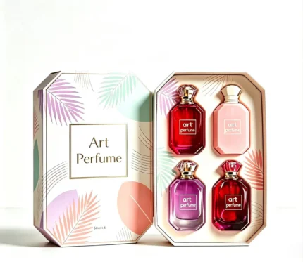Multi‑Bottle Perfume Gift Box, Luxury Flip‑Top Perfume Set Packaging, Custom Logo & Insert Available