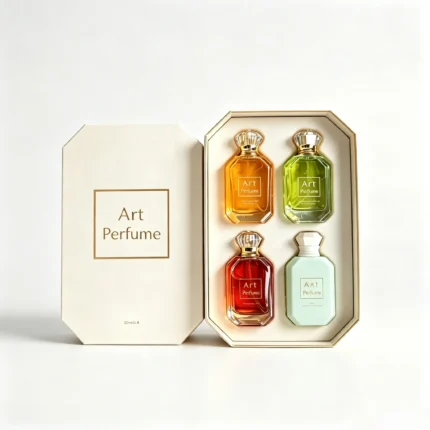 Multi‑Bottle Perfume Gift Box, Luxury Flip‑Top Perfume Set Packaging, Custom Logo & Insert Available