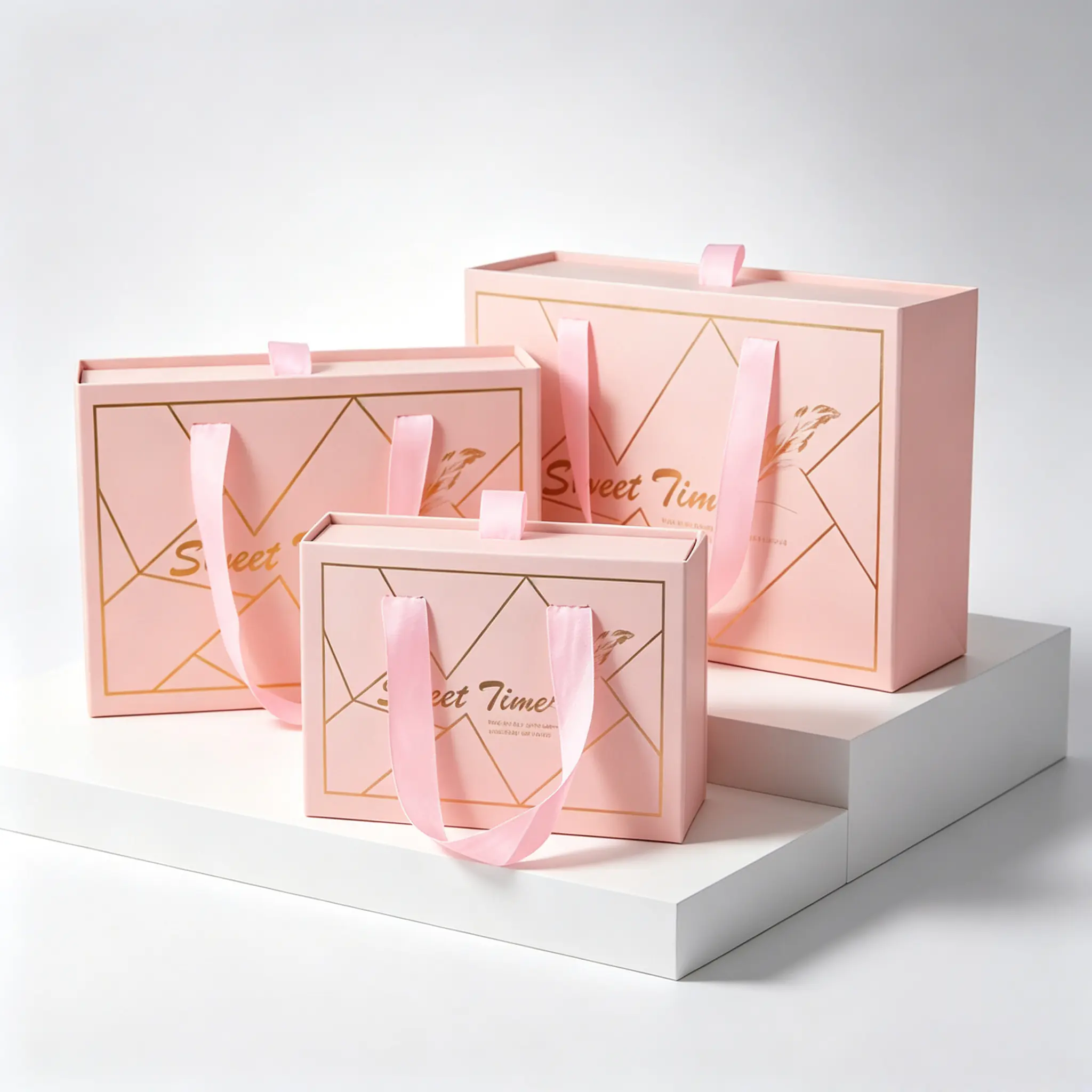 58 Pink Sweet Time Drawer Gift Box - Image 1