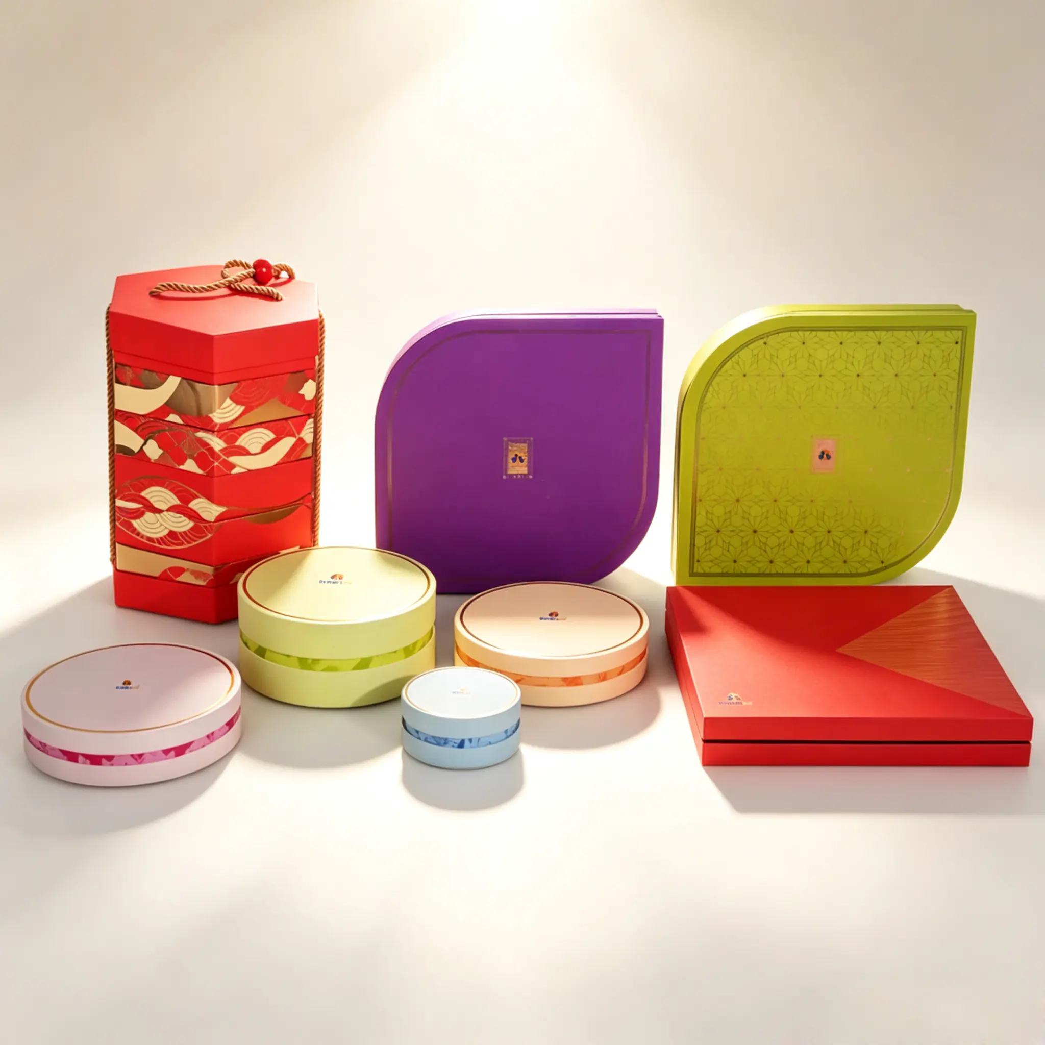 68 Custom Irregular Shape Rigid Gift Boxes, Creative Polygon, Heart, Triangle & Star Luxury Packaging Boxes - Image 1
