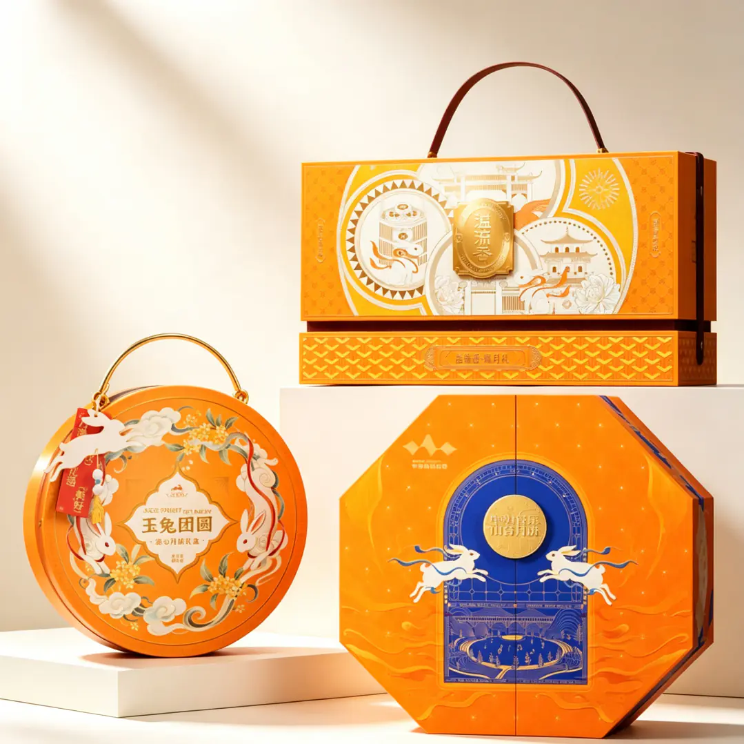 7 Orange Gift Box Set - Image 1