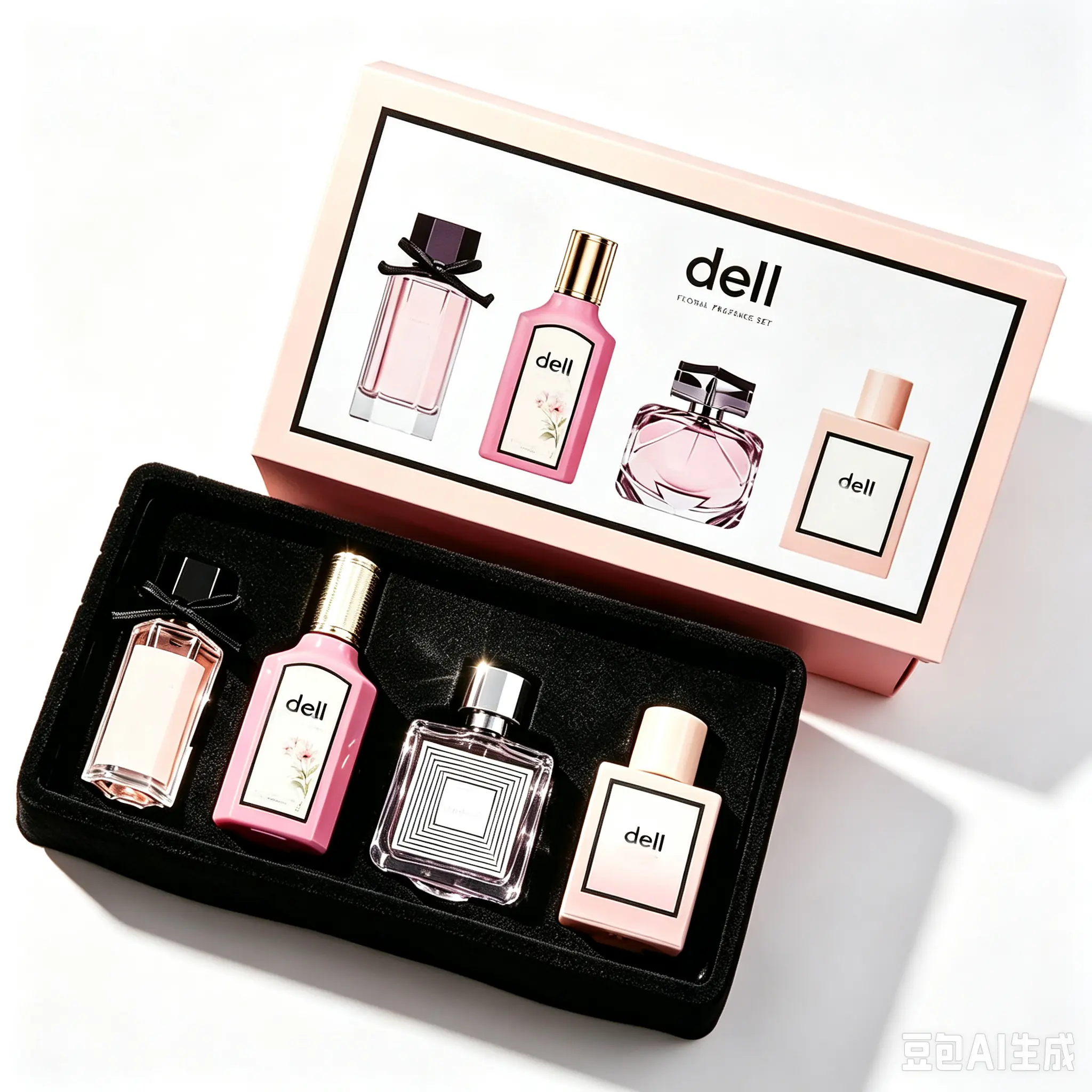 8 Women’s 4-Piece Perfume Gift Set - Image 1