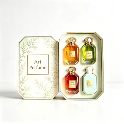 Multi‑Bottle Perfume Gift Box, Luxury Flip‑Top Perfume Set Packaging, Custom Logo & Insert Available